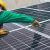 Solar panels installed on a modern Philippine residential home
